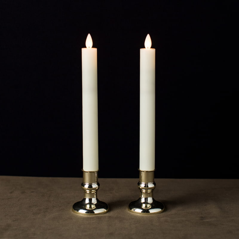 Lilin Tirus Tanpa Flame Berkelip Gading