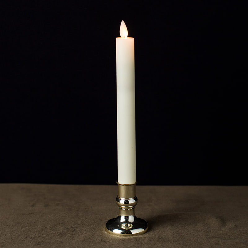 Lilin Tirus Tanpa Flame Berkelip Gading