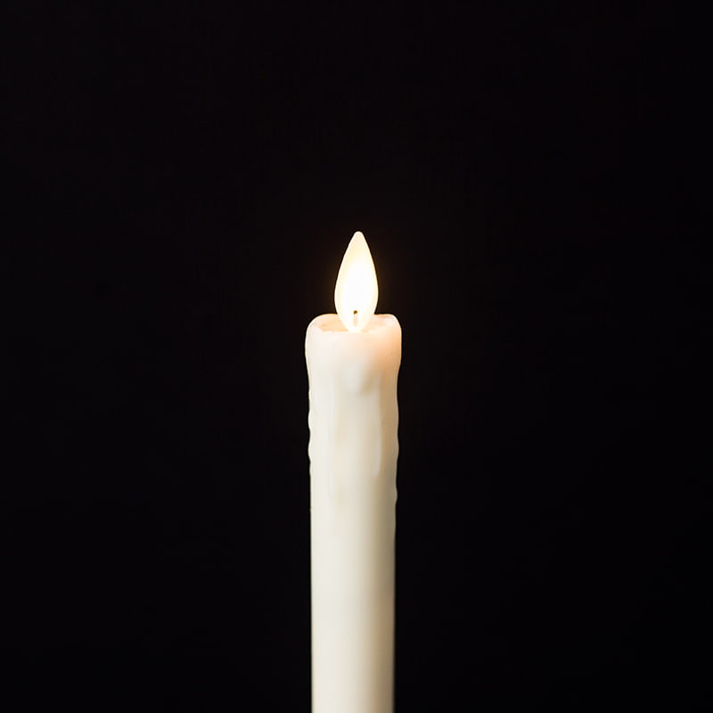 2 Pek Lilin Tirus Tanpa Api Menitis Lilin