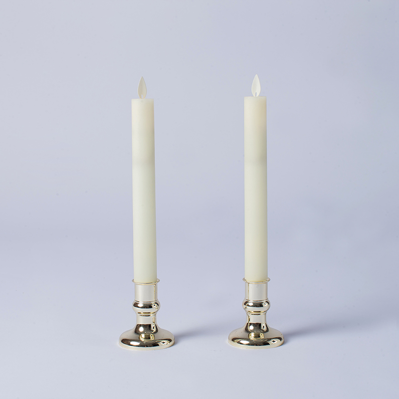 Lilin Tirus Tanpa Flame Berkelip Gading