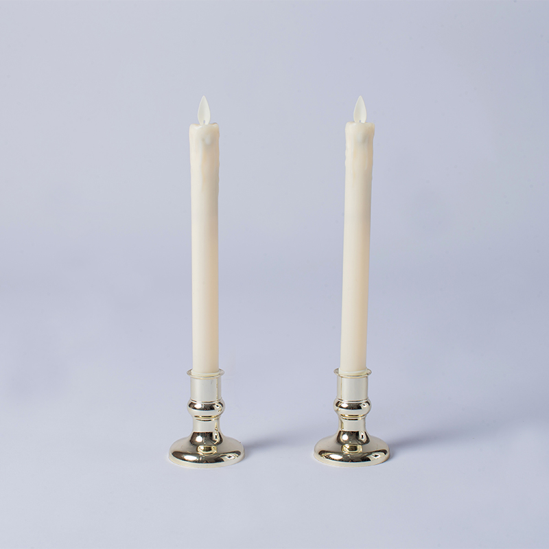 2 Pek Lilin Tirus Tanpa Api Menitis Lilin
