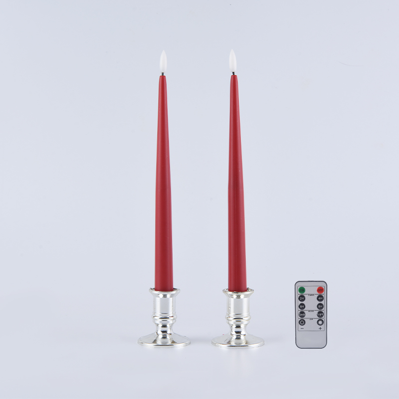 Set 2 Lilin Tirus Tanpa Flame dengan Alat Jauh