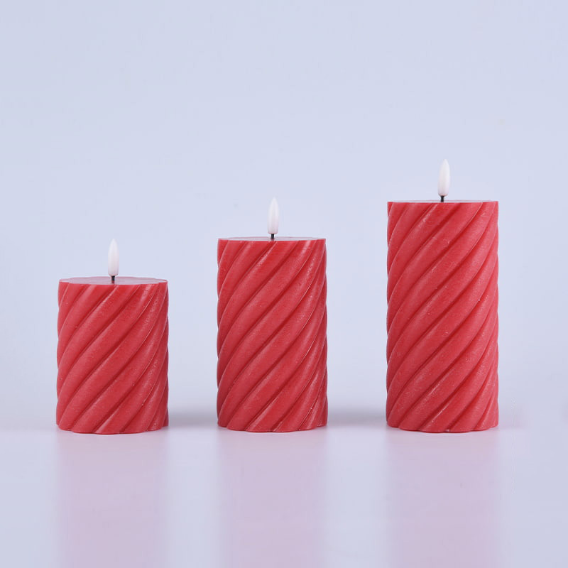 3 Pek Lilin Tiang Tanpa Api Lingkaran Merah 3 Pek Lilin Tiang Tanpa Api Lingkaran Merah